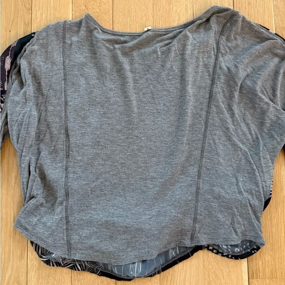 Patchwork Long Sleeve Top